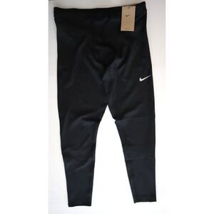 Nike CZ8830-010 Men's Sz L Black Dri-FIT Challenger Reflective Running Tights